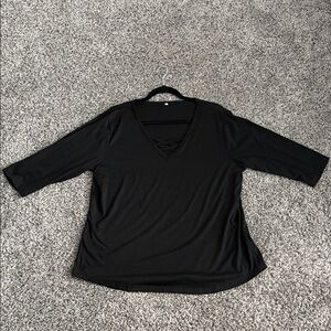 Elegant Black Women's Top